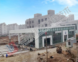 江苏省爵鼎车业集团有限公司大众4S店展示厅整体平移工程